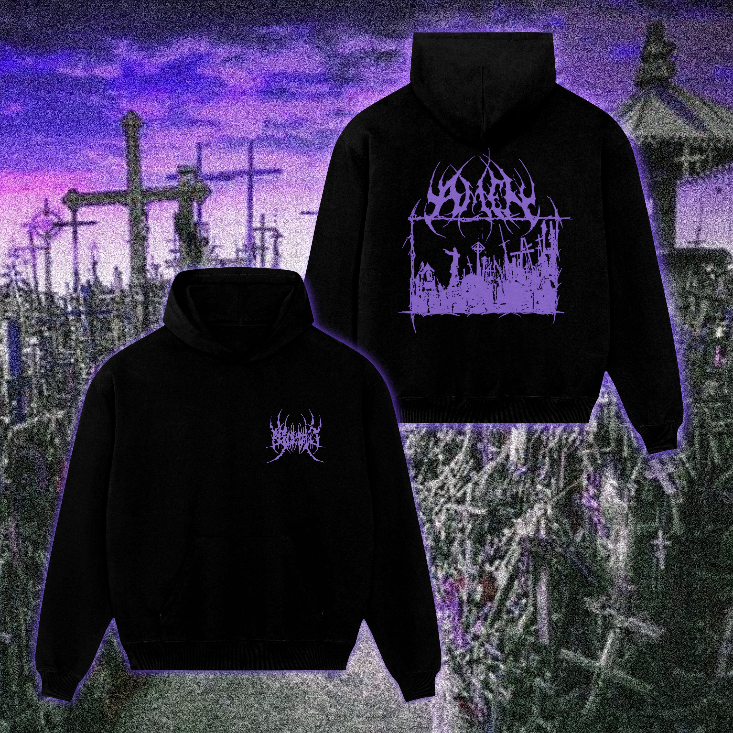 BLCK TATU Hoodie „AMEN“