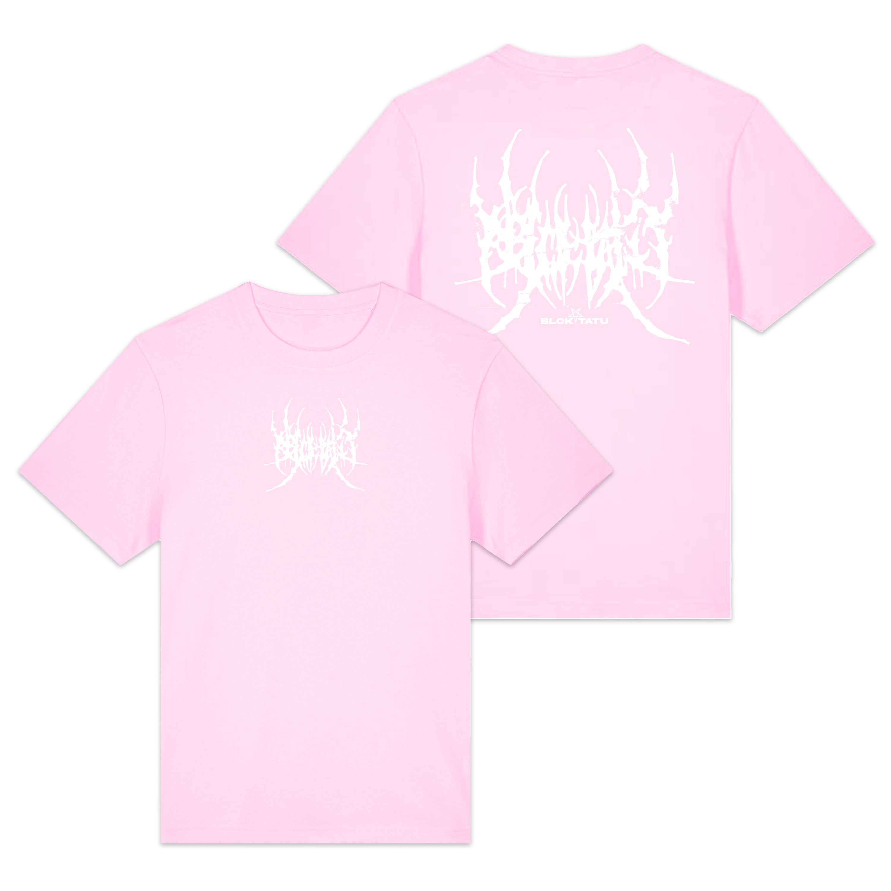 BLCK TATU T-Shirt Pink "Logo"
