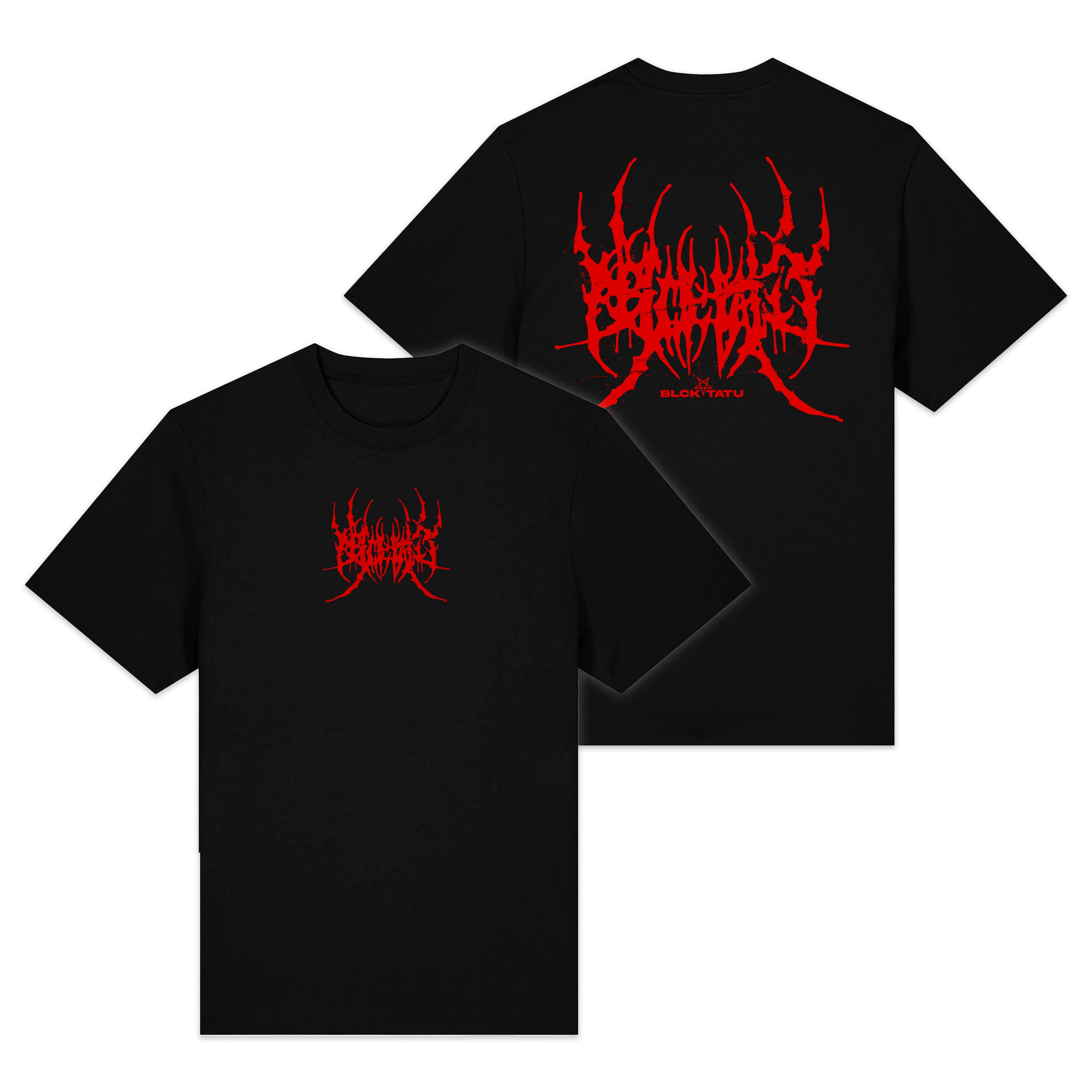 BLCK TATU T-Shirt Black Red Edit. "Logo"