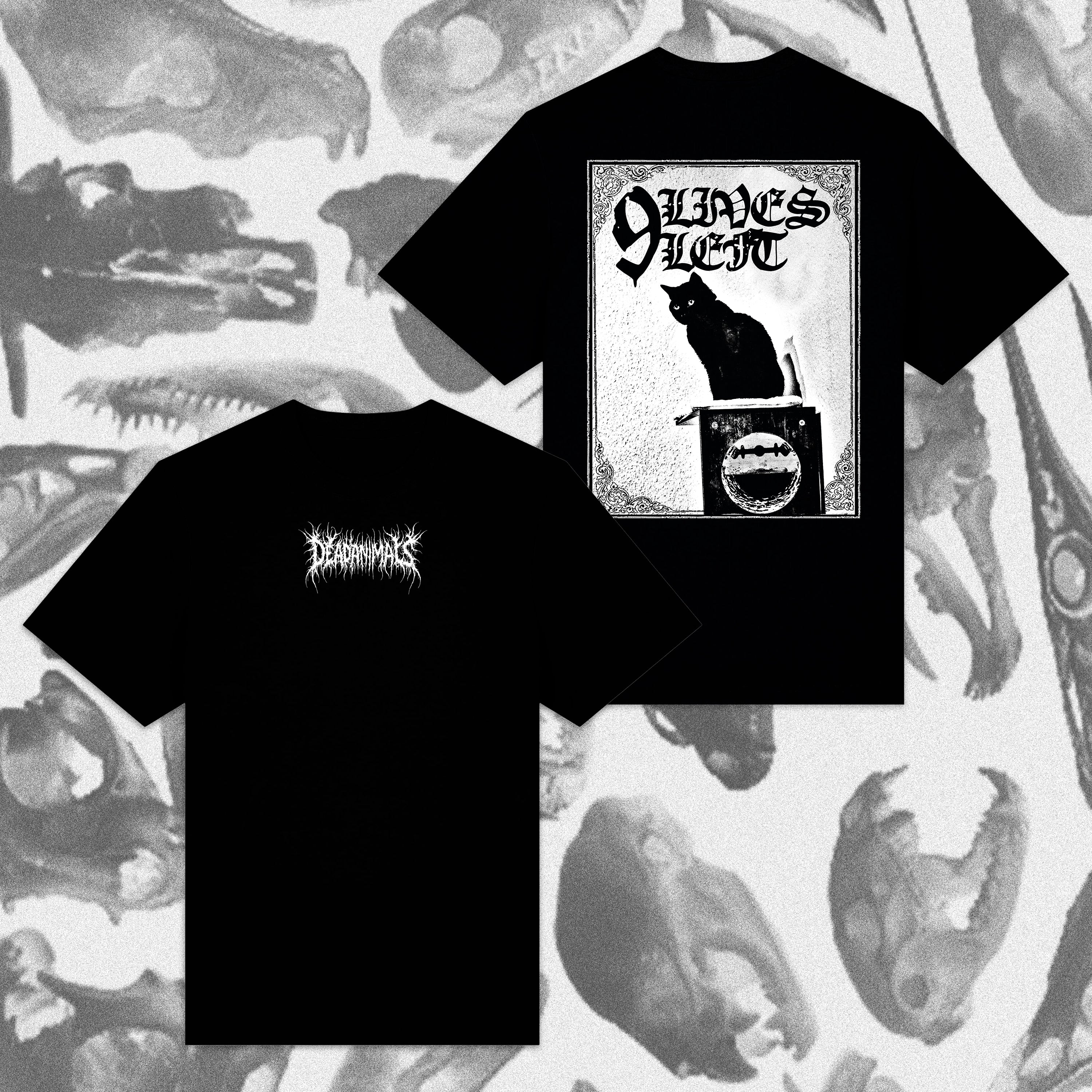 Dead Animals T-Shirt "9 lives left"