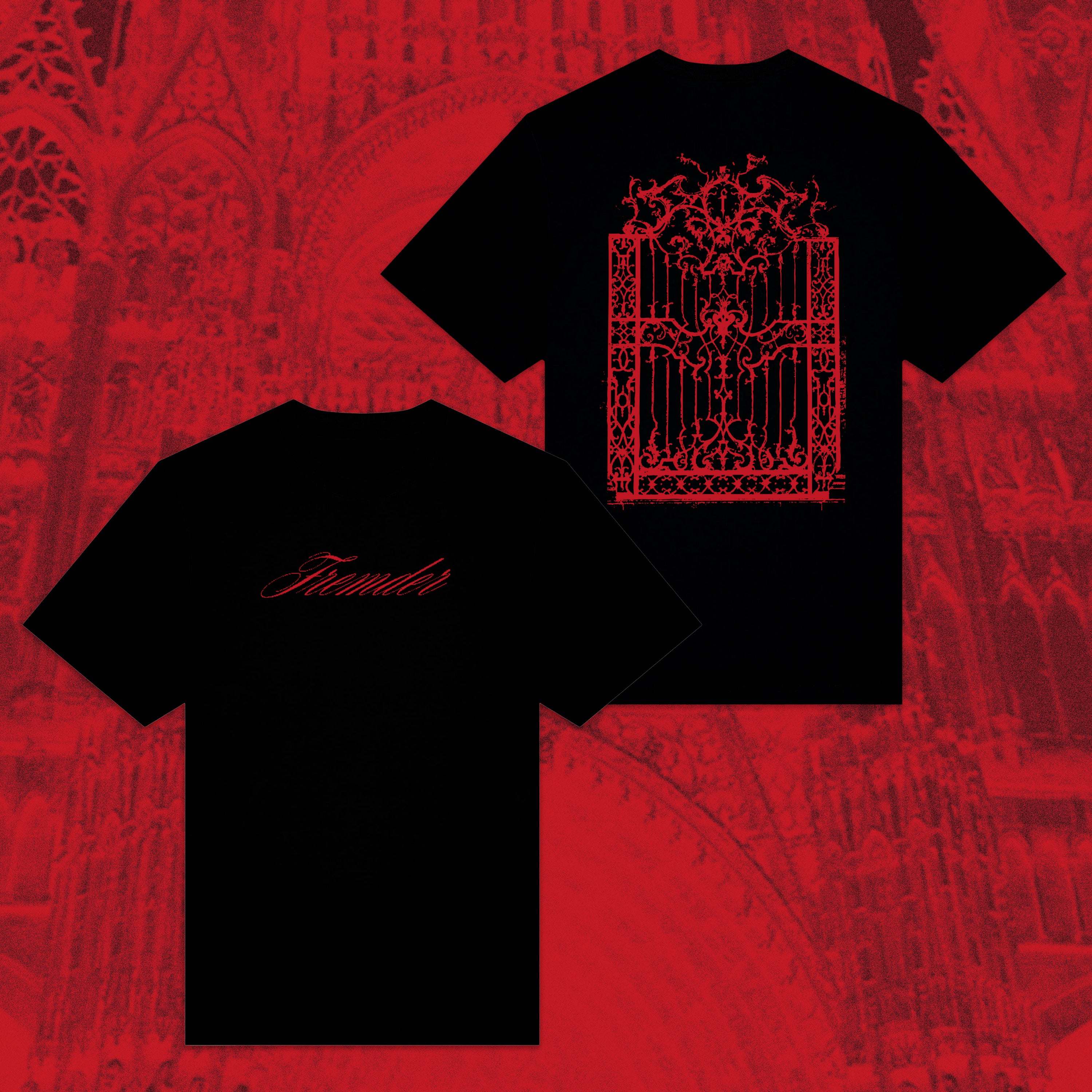 FREMDER T-Shirt Black "Portal"
