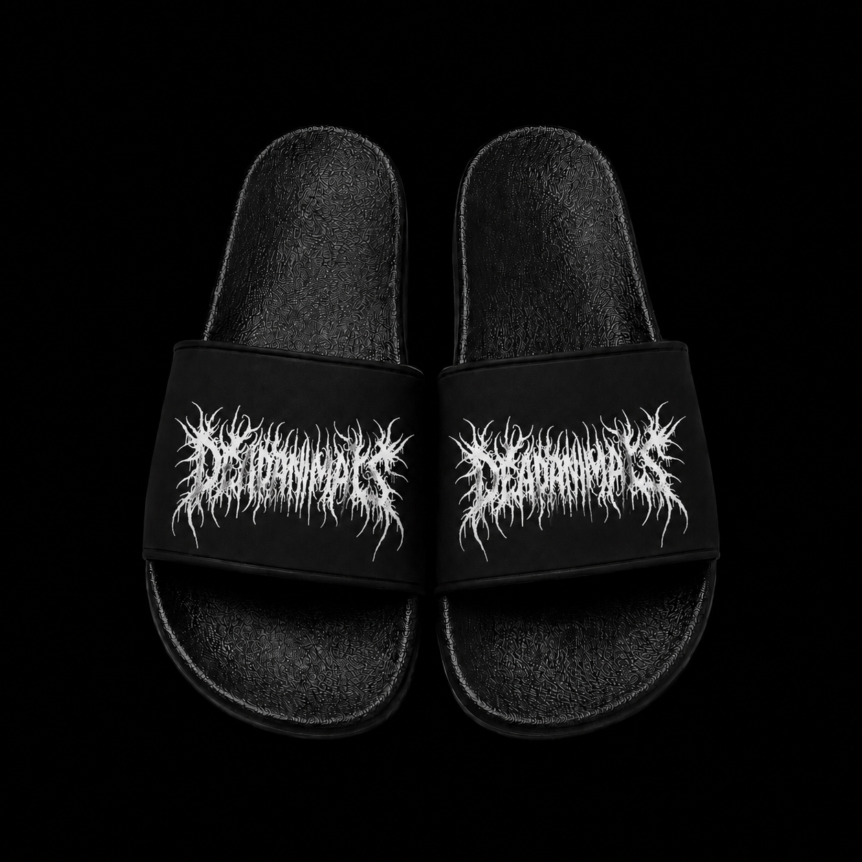 Dead animals Badelatschen Wht/Blk